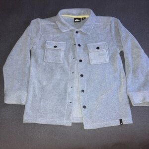 Quiksilver Kids Gray Shirt Jacket